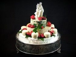 Cheese Wedding Cake or Tower to feed 75-110 (Mixed Cake R)  