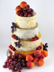 Cheese Wedding Cake or Tower to feed 85-125 Tessa