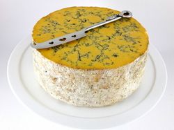 A Ring of Shropshire Blue Cheese 21cm dia