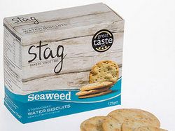 Stag Cocktail Water Biscuits with Seaweed