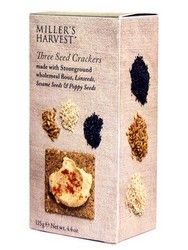Miller's Harvest Three-Seed Crackers