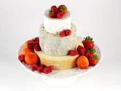 Cheese Wedding Cake or Tower to feed 22-30 (Cake C)  